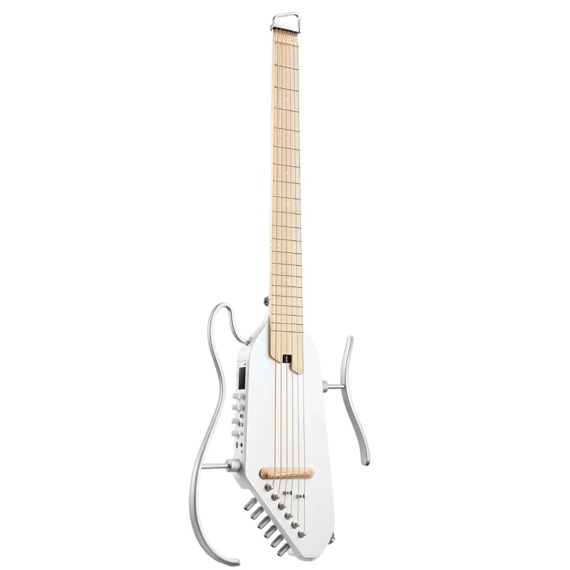 dan-guitar-silent-donner-hush-i-pro-white