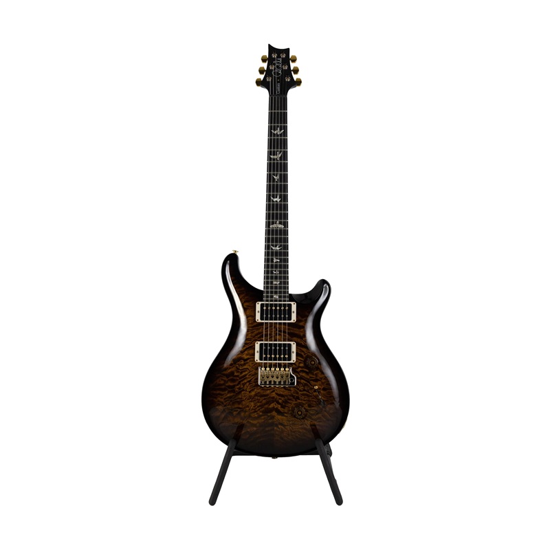 dan-guitar-dien-prs-core-custom-24-quilt-10-top-wstained-maple-neck-black-gold-wrap-burst