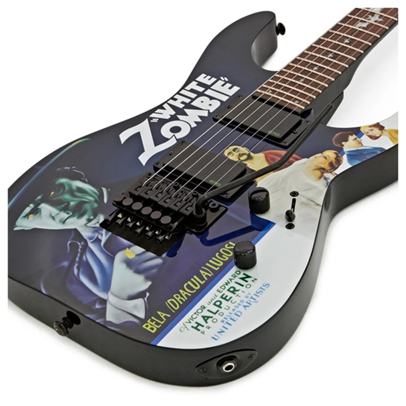 dan-guitar-dien-esp-ltd-kirk-hammett-signature-khwz-white-zombie-hh-ebony-fingerboard-black-pickup
