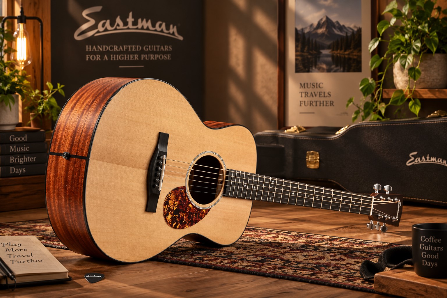 dan-guitar-acoustic-eastman-actg1-travel-voi-mat-phim-ebon