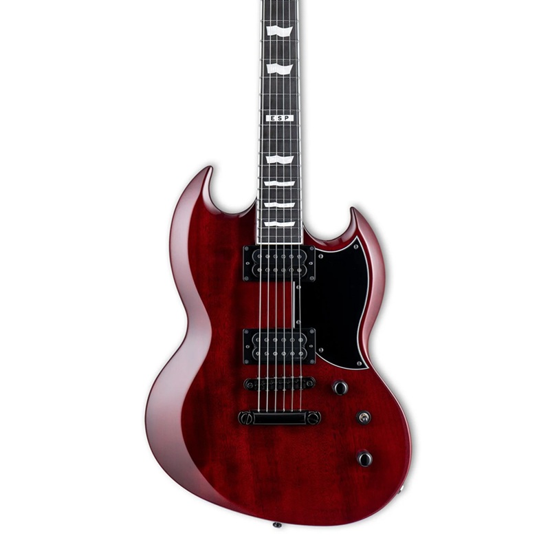 dan-guitar-dien-esp-eii-viper-hh-ebony-fingerboard-see-thru-black-cherry-mat-top
