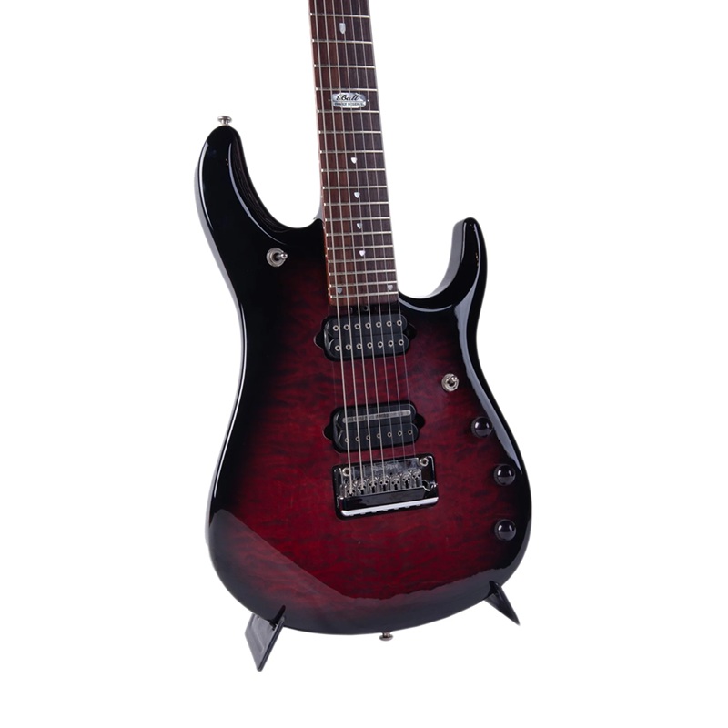 dan-guitar-dien-ernie-ball-music-man-john-petrucci-jp7-bfr-ruby-red-burst-quilt