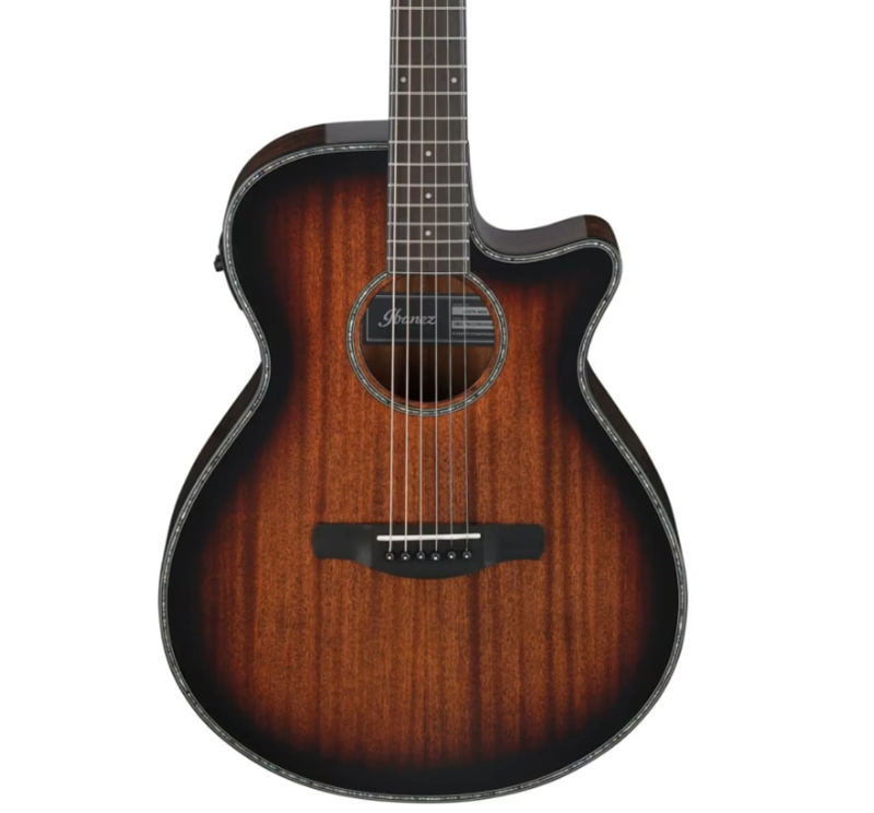 dan-guitar-acoustic-ibanez-aeg74-mahogany-sunburst-mat-top