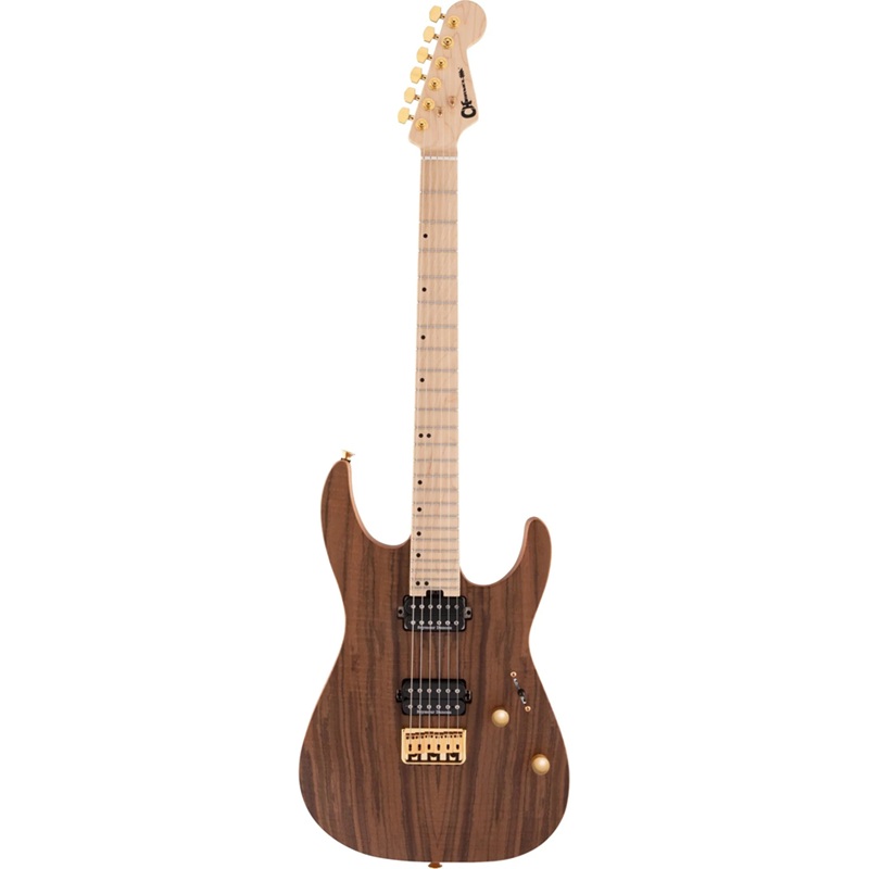 dan-guitar-dien-charvel-promod-dk24-hh-ht-m-mahogany-with-figured-walnut-maple-fingerboard-natural