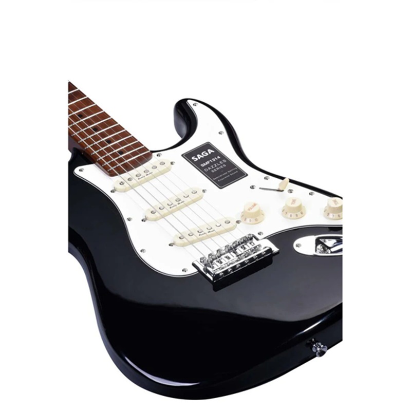 dan-guitar-dien-saga-smf1314-stratocaster-sss-maple-fingerboard-black-mat-top