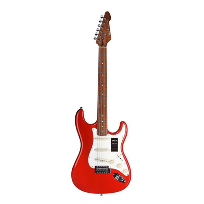 dan-guitar-dien-saga-smf1314-stratocaster-sss-maple-fingerboard-red
