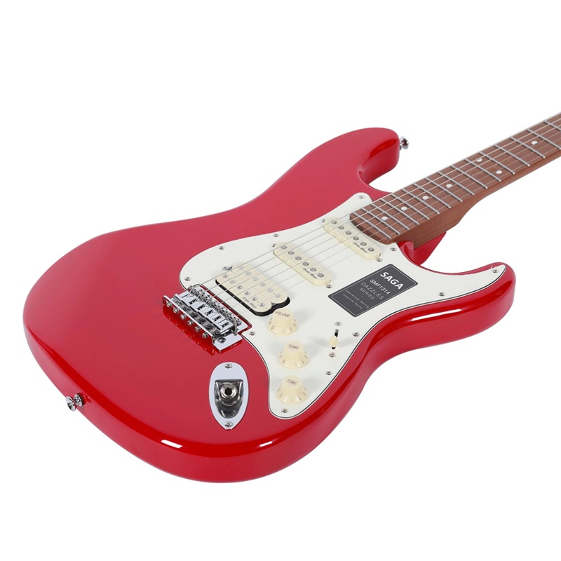 dan-guitar-dien-saga-smf1314-stratocaster-sss-maple-fingerboard-red-mat-top
