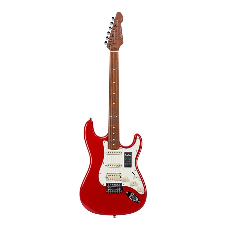 dan-guitar-dien-saga-smf1314h-stratocaster-hss-maple-fingerboard-red