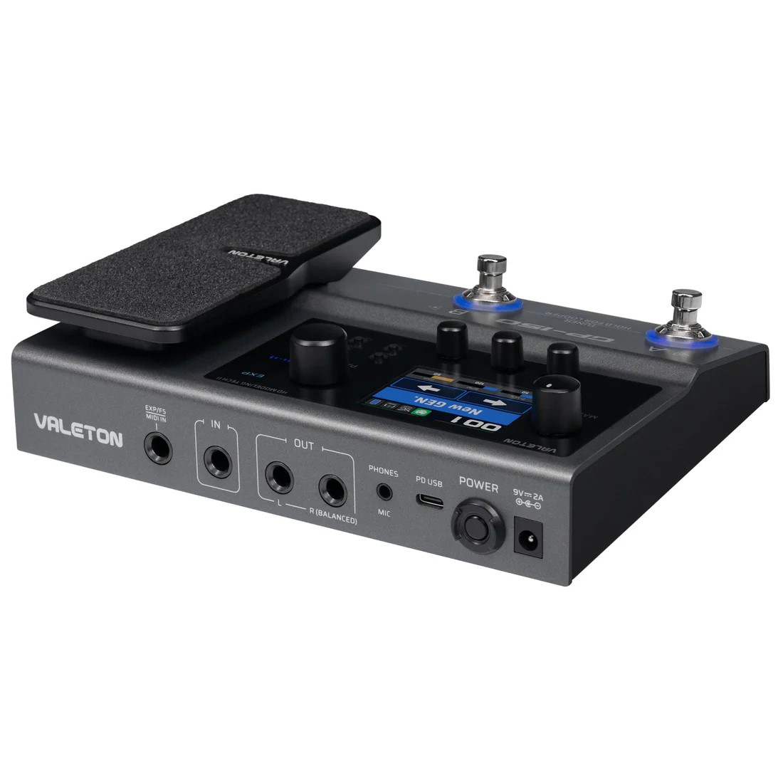 pedal-guitar-valeton-gp150--amp-modeller--ir-loader-so-huu-cong-nghe-snaptone