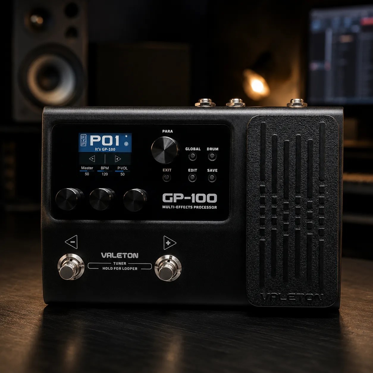 pedal-guitar-valeton-gp150--amp-modeller--ir-loader-su-dung-cong-nghe-hd-modeling-gen-2-cho-am-thanh-chan-thuc