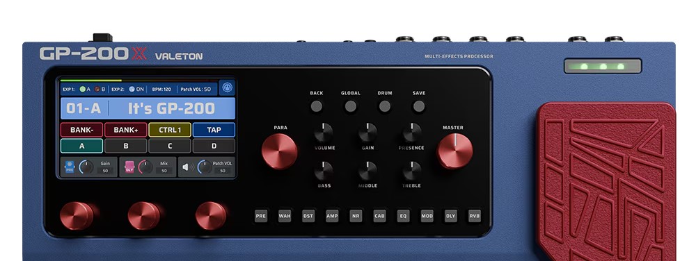 pedal-guitar-valeton-gp200x-10th-anniversary-multieffects-processor-so-huu-man-hinh-tft-lon-va-he-thong-ket-noi-toan-dien