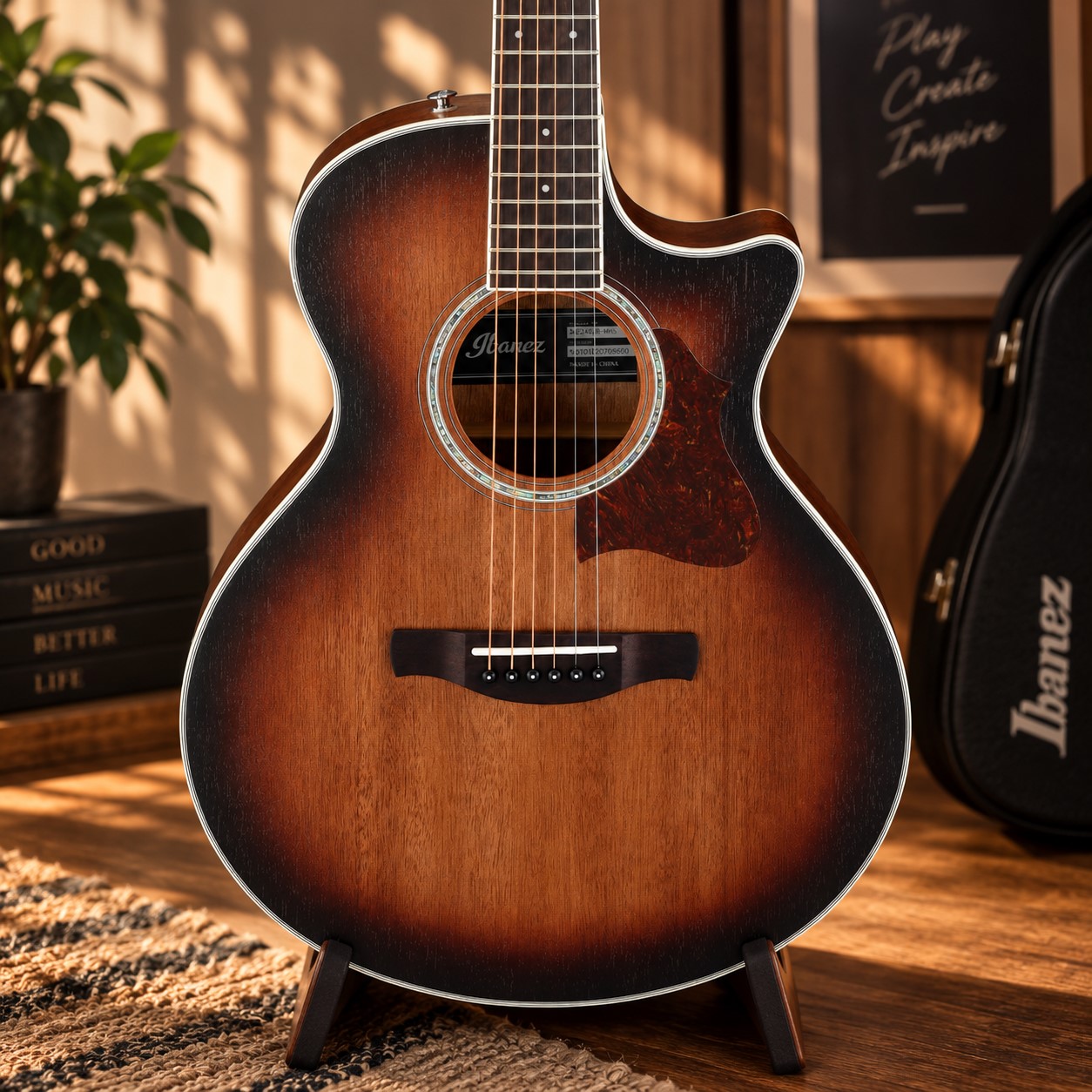 dan-guitar-acoustic-ibanez-ae240jr-–-mat-top-solid-okoume