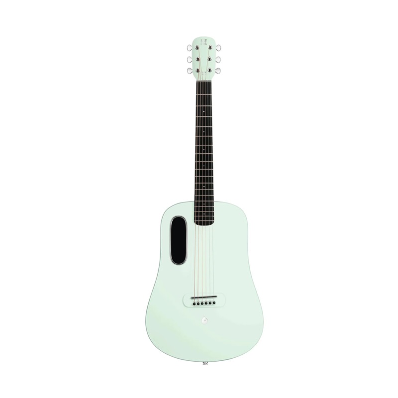 dan-guitar-acoustic-blue-lava-touch-aqua--mint-green-mat-top