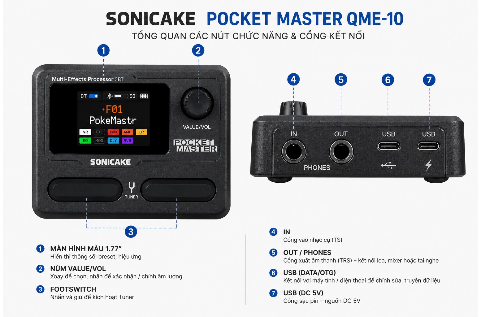 kha-nang-ket-noi-va-trai-nghiem-su-dung-cua-pedal-guitar-sonicake-pocket-master-qme10
