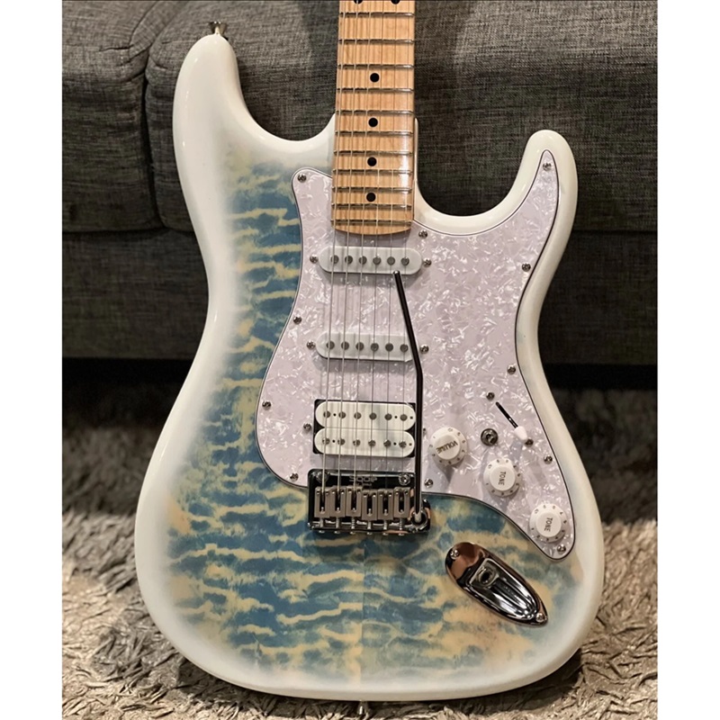 dan-guitar-dien-sqoe-limited-edition-sest699-hss-maple-fingerboard-larimar-blue-mat-top