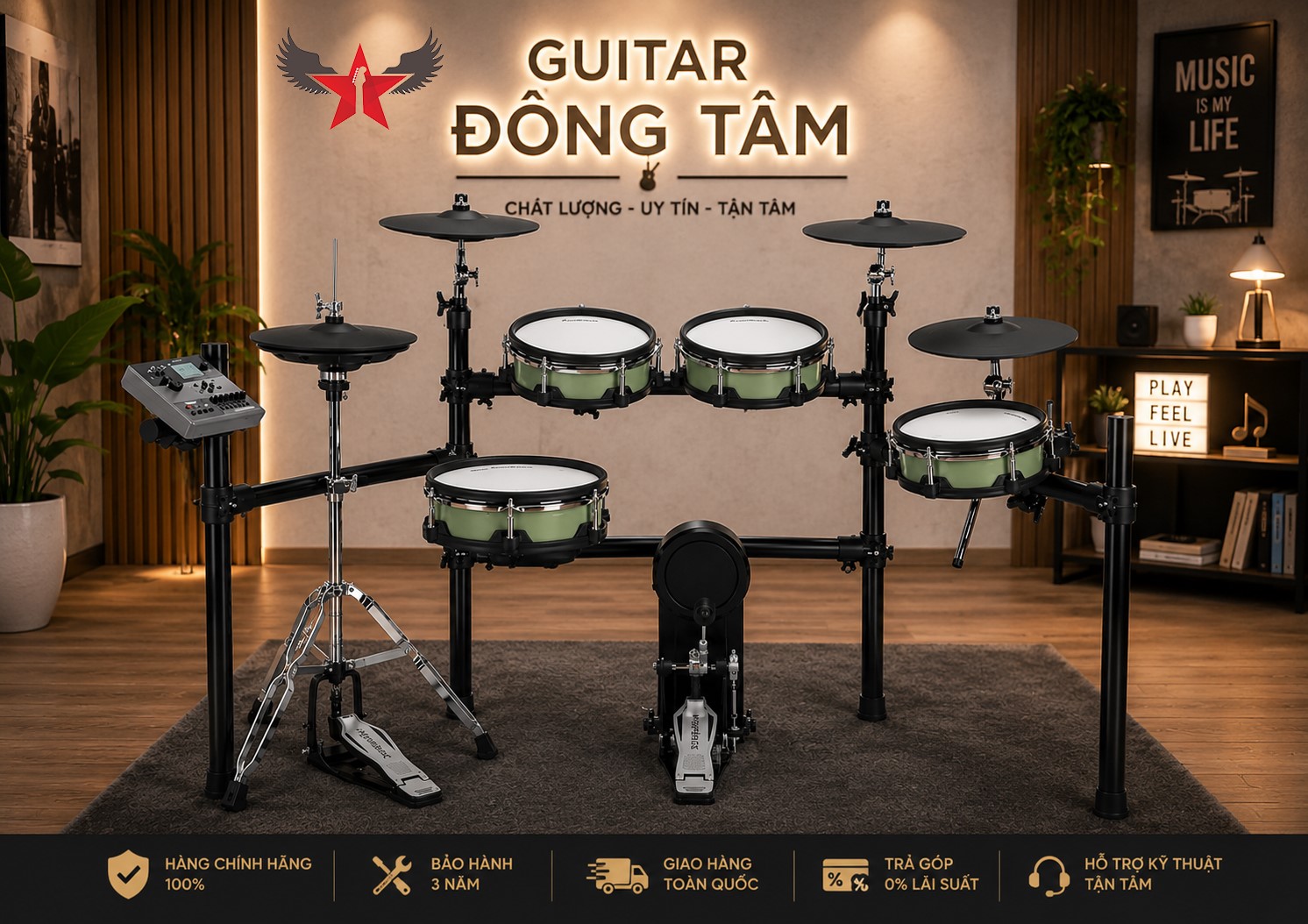 snare-12-inch-doc-lap-va-kick-tower-mang-lai-trai-nghiem-chuyen-nghiep