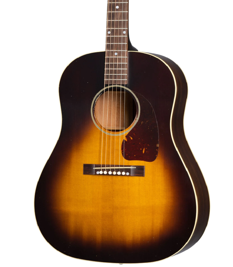 dan-guitar-acoustic-gibson-murphy-lab-light-aged-1942-banner-j45-vintage-sunburst-light-aged-vintage-mat-top