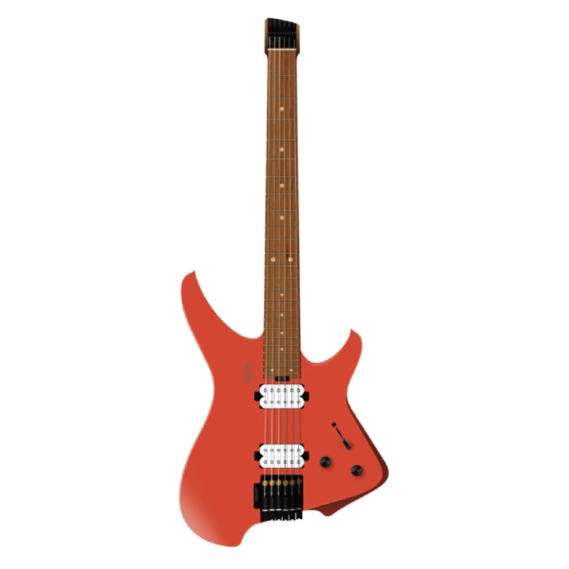 dan-guitar-electric-aguda-music-boy-hh-maple-fingerboard-orange