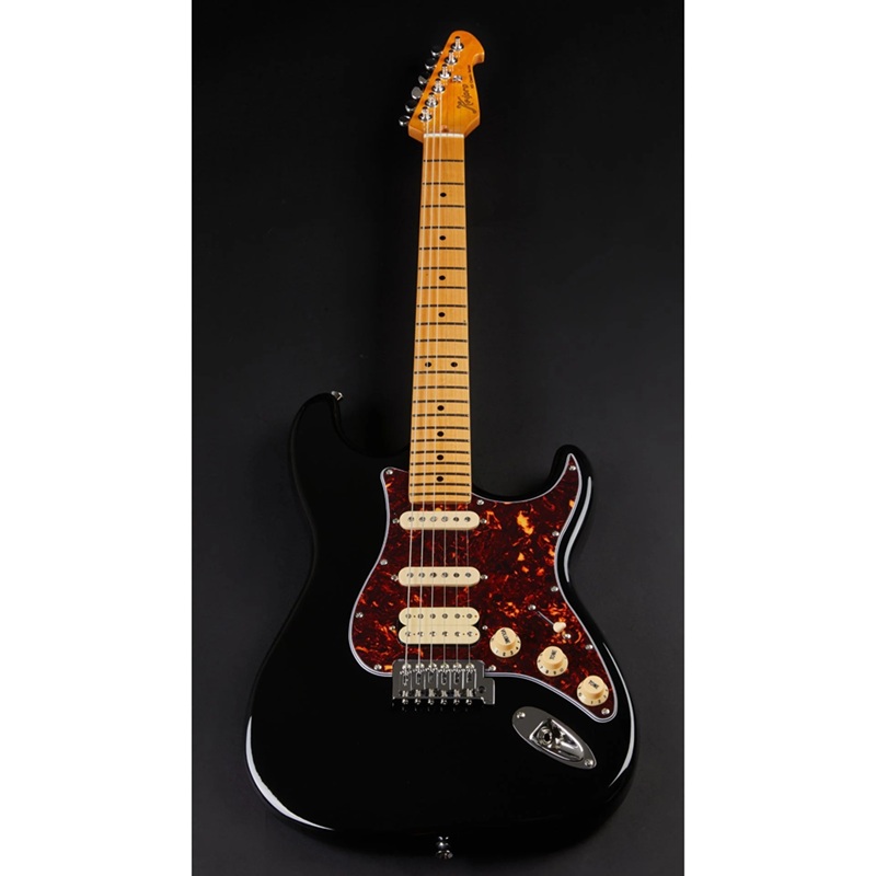 dan-guitar-dien-keipro-classic-series-st-hss-maple-fingerboard-black-mat-top