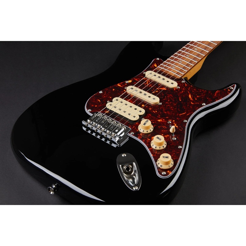 dan-guitar-dien-keipro-classic-series-st-hss-rosewood-fingerboard-black-mat-top