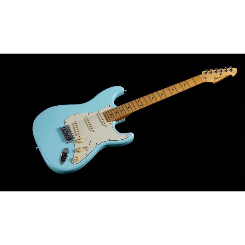 dan-guitar-dien-keipro-classic-series-st-sss-maple-fingerboard-blue-mat-top