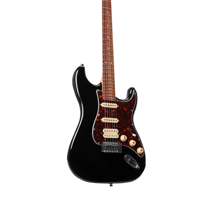 dan-guitar-dien-keipro-classic-series-st-sss-maple-fingerboard-black-mat-top