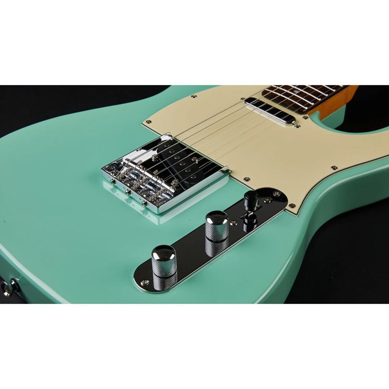 dan-guitar-dien-keipro-classic-series-tl-ss-rosewood-fingerboard-green-mat-top