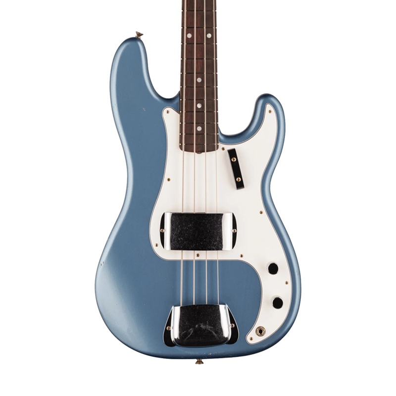 dan-guitar-bass-fender-custom-shop-1966-precision-bass-journeyman-relic-ss-rosewood-fingerboard-super-faded-aged-lake-placid-blue--4-strings-mat-top