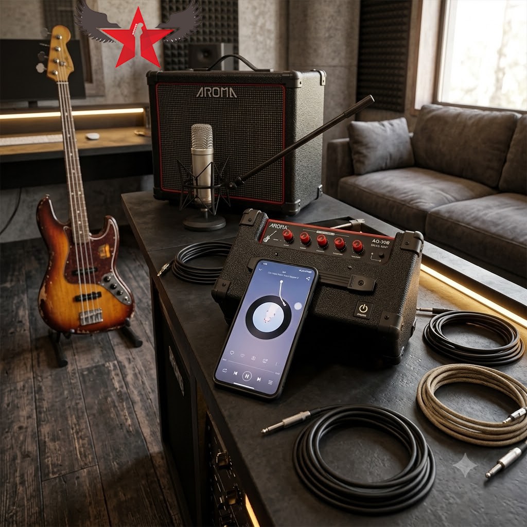amplifier-aroma-ag30b-combo-30w-tich-hop-bluetooth-50-ho-tro-luyen-tap-hieu-qua