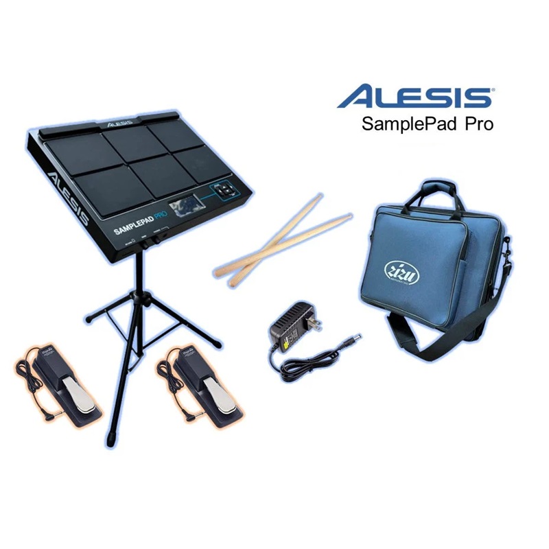 trong-dien-alesis-samplepad-pro-combo