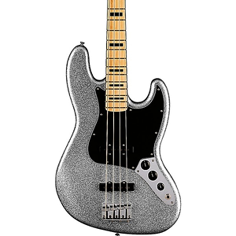 dan-guitar-bass-fender-limited-edition-artist-mikey-way-jazz-bass-ss-maple-fingerboard-silver-sparkle--4-strings-mat-top
