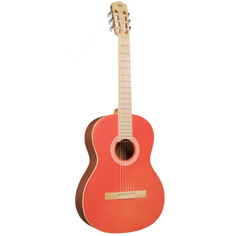 dan-guitar-classic-cordoba-c1-matiz-coral-wcolormatching-gig-bag