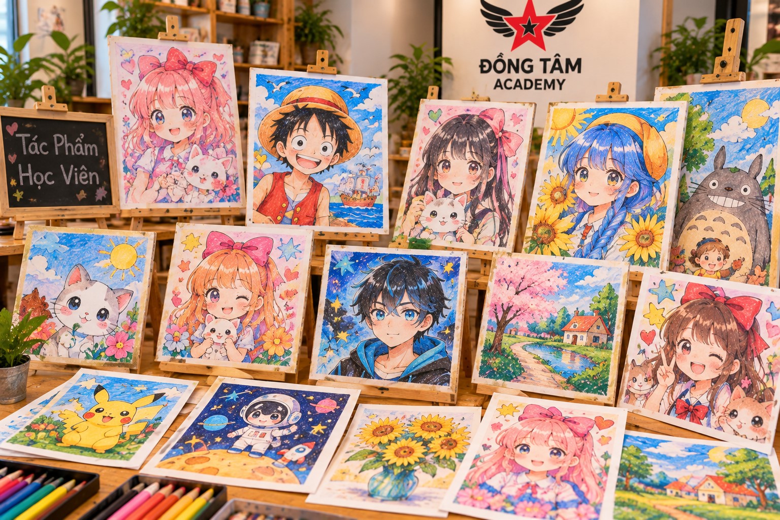 hoc-ve-anime-cho-be-tan-binh-voi-mau-sac-va-chat-lieu