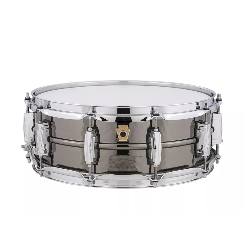 trong-snare-ludwig-lb416k-black-beauty-hammered-brass