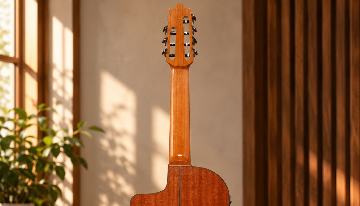 dan-guitar-classic-7day-ibanez-ga3007ce-su-dung-can-dan-okoume