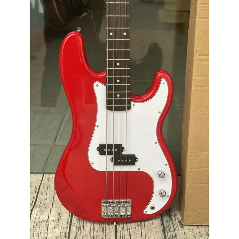 dan-guitar-bass-dallas-dlb1-rosewood-fingerboard-red--4-strings-mat-top