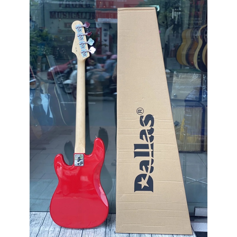 dan-guitar-bass-dallas-dlb1-rosewood-fingerboard-red--4-strings-mat-lung-va-hong