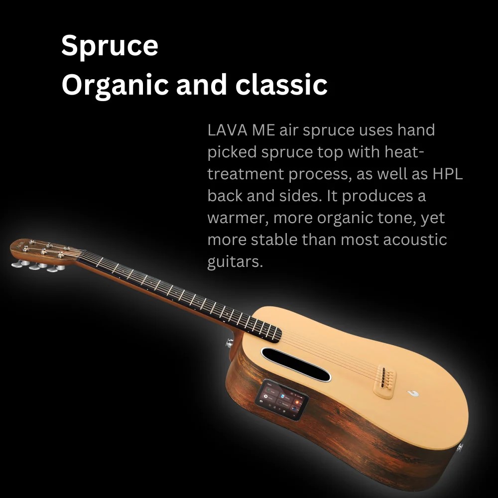 dan-guitar-acoustic-lava-me-air-spruce-–-su-ket-hop-giua-guitar-truyen-thong-va-cong-nghe-thong-minh
