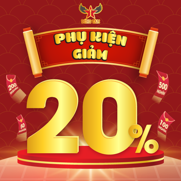 Giảm 20% phụ kiện CHÀO XUÂN