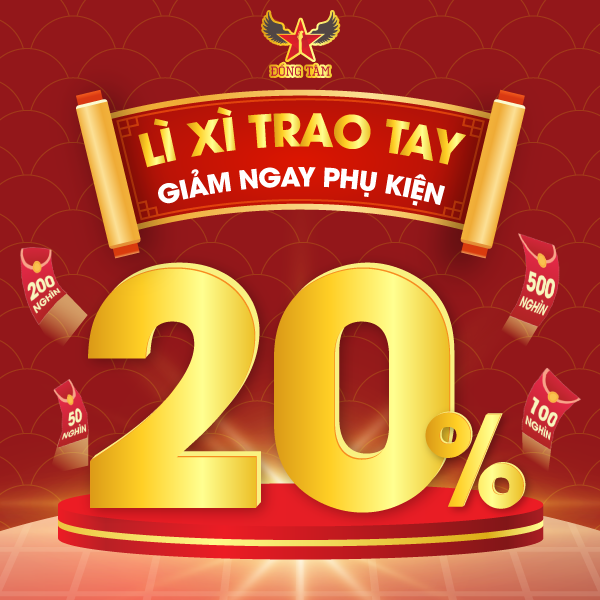 Giảm 20% phụ kiện CHÀO XUÂN