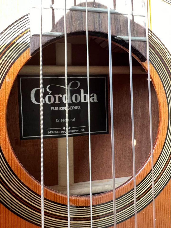 Guitar Classic Cordoba Fusion 12 Natural CD