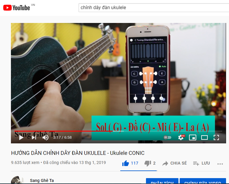 HƯỚNG DẪN CHỈNH DÂY ĐÀN UKULELE HƯỚNG DẪN CHỈNH DÂY ĐÀN UKULELE