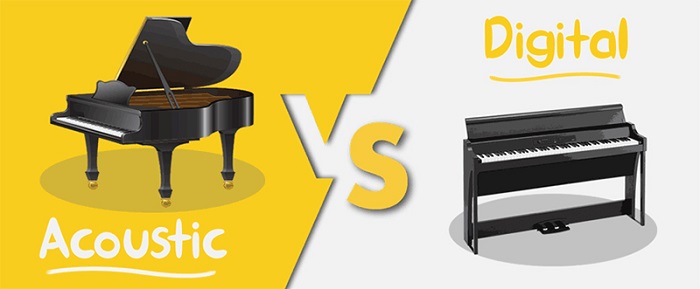 Sự Khác Nhau Giữa Piano Cơ Và Piano Điện