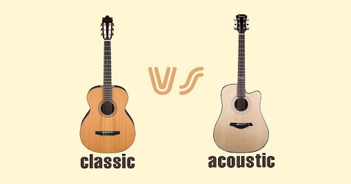  Mới Tập Chơi Guitar Nên Chọn Đàn Classic Hay Acoustic?