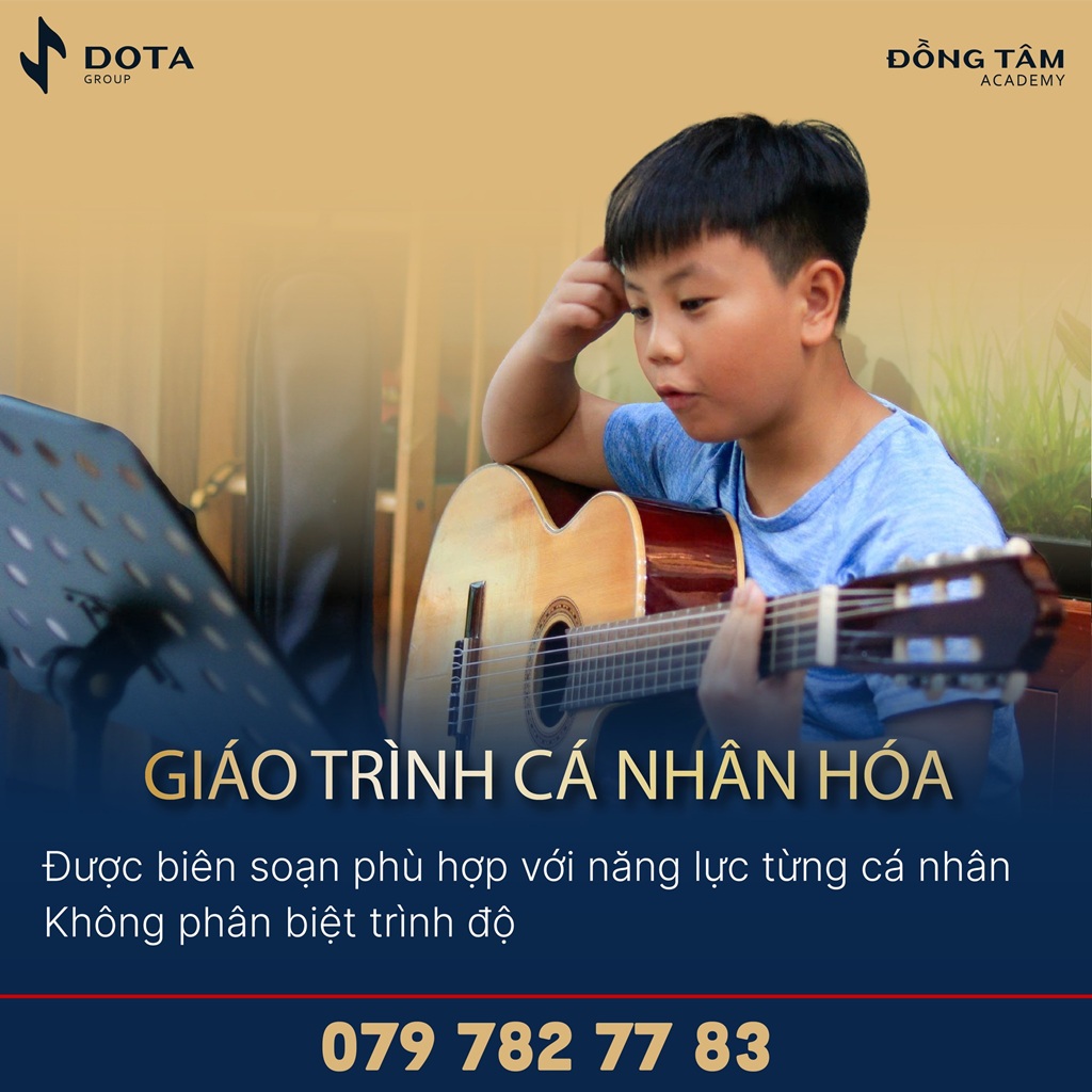 Học Guitar Quận Tân Bình – Đồng Tâm Academy