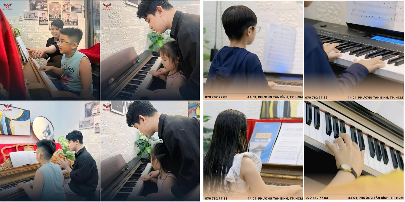 HỌC PIANO TẠI QUẬN PHÚ NHUẬN