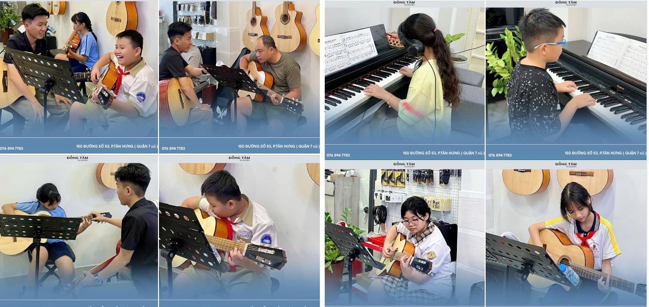 DẠY ĐÀN GUITAR TÂN PHÚ 