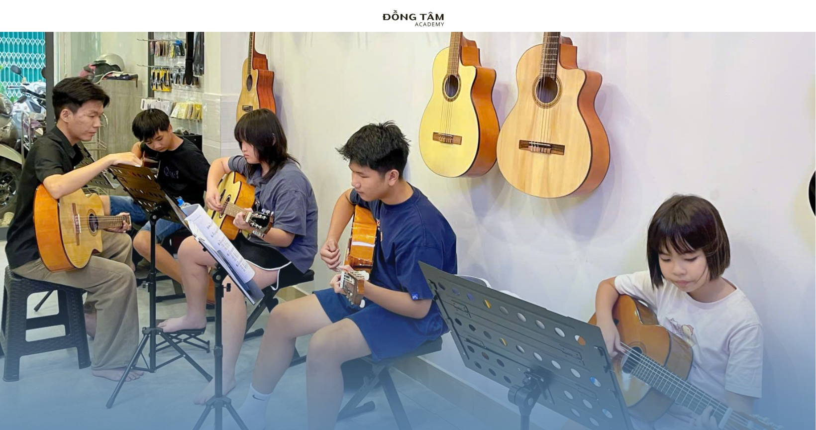  ĐỊA CHỈ DẠY ĐÀN GUITAR UY TÍN TÂN PHÚ