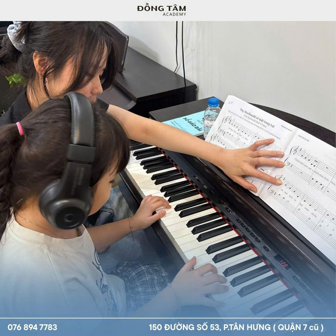 ĐỊA CHỈ DẠY ĐÀN PIANO UY TÍN QUẬN TÂN PHÚ