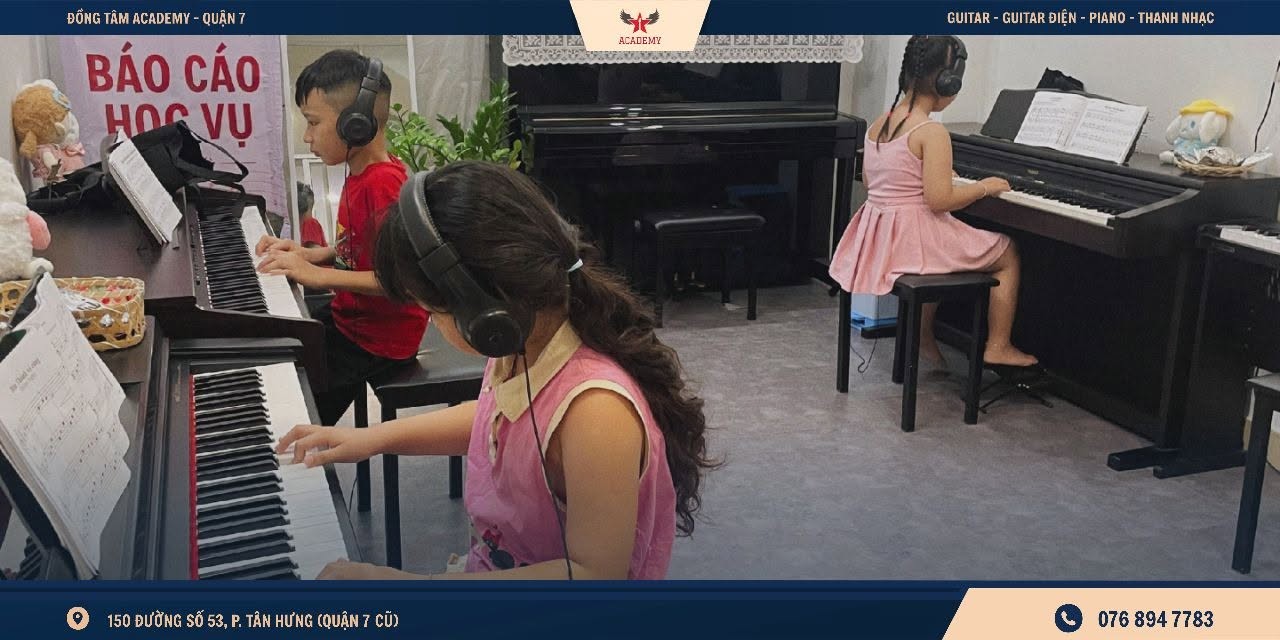 DẠY HỌC PIANO TÂN BÌNH
